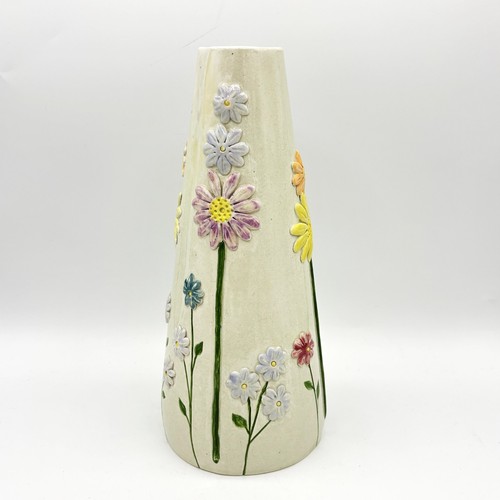 Tall cream cylinder handmade - tall,