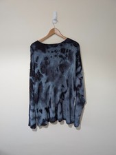 Drop Dead Static Blue Tie Dye
