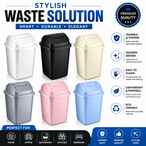 New bathroom bin swing - 5l,