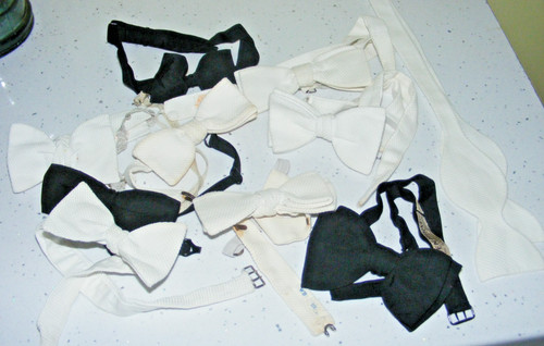 Job lot vintage - bow, ties