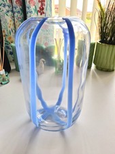 Habitat Art Glass Stripe Vase