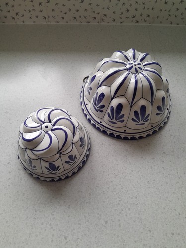 Vintage blue and white - , abc