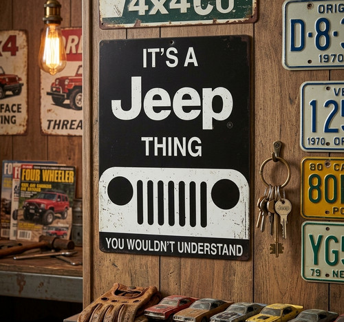 Jeep thing - "it's,