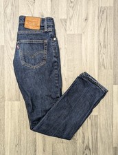 Levis Premium 511 Slim Fit Blue Denim Jeans W28 L32
