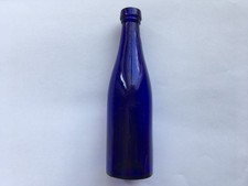 C1900-10 VINTAGE COBALT BLUE BOTTLE