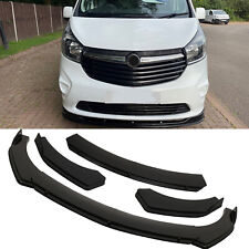 Front Bumper Lip Splitter Spoiler Chin Gloss For VAUXHALL VIVARO CORSA ASTRA