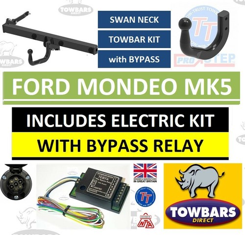 Swan neck towbar for - for, ford