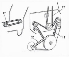 Morgana FSN Main Drive Belt (No 19) - 607-014