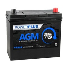 AGM 053 START STOP Type Car Battery 48ah 430cca Mitsubishi Honda Toyota