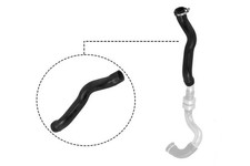 Vaico oem charge air hose - air,