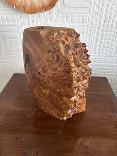 Birdseye maple burl - birdseye, vase/