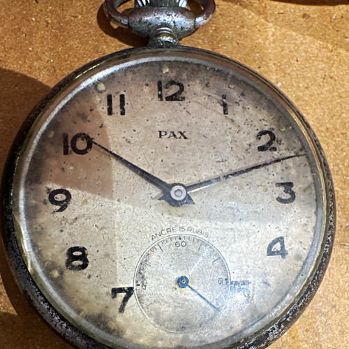 Pax silver open face - pax,