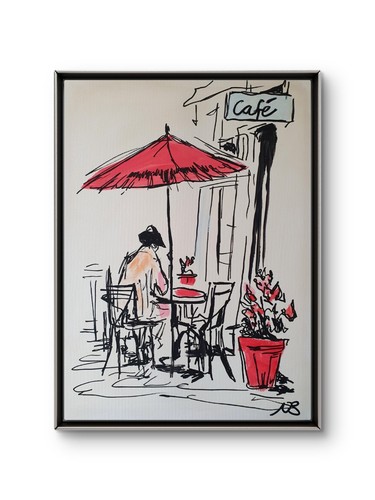 Original acrylic painting - acrylic,