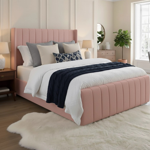 Elisa ottoman pink - elisa, bed