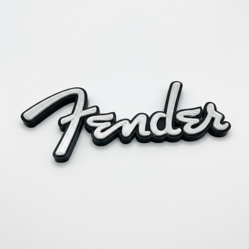 Fender guitar logo wall - logo,