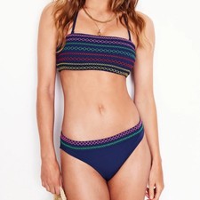 Boden Skyros Smocked Bikini