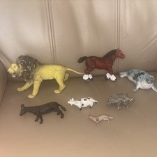 AAA ELC Animals X 3 & Others Ass Manf x 4 Lion Seal Horse Elephant Lot Bundle