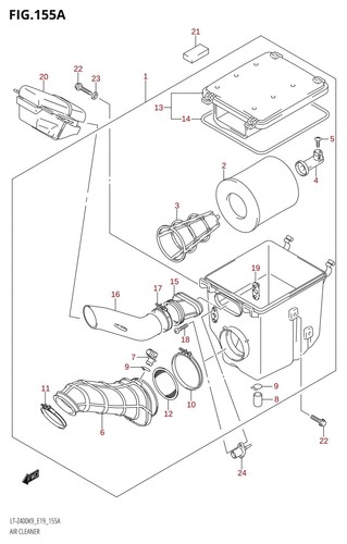 Suzuki genuine atv washer - atv,