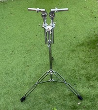XCG Drum Hardware Triple Tom Holder Heavy Stand | Double Braced | 2 x 22mm Arms