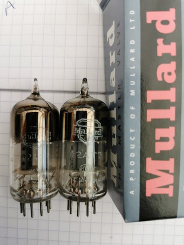 Pair mullard 12at7 vintage - pair,