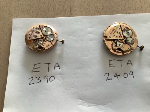 Two accurist watch movements - accurist,