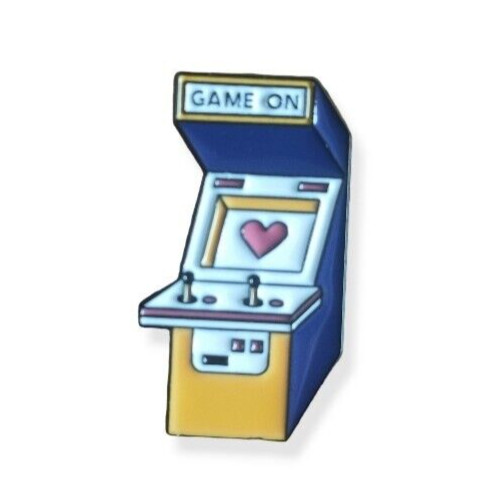 Arcade machine enamel pin - machine,