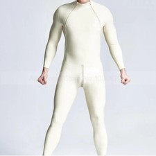 White Latex Fetish Catsuit