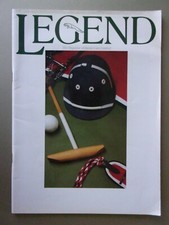 JAGUAR CARS LEGEND In House Magazine - Edn 3 from 1986 - XJ6 Sovereign XJS etc