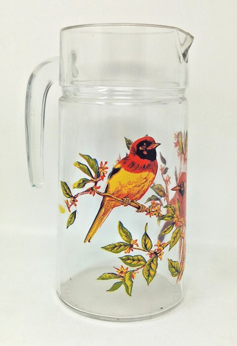 Vintage colourful birds nature
