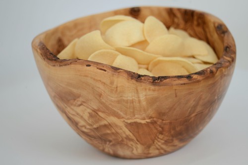 Rustic olive wood - unique, bowl