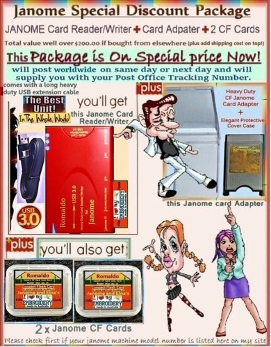 Aust special janome package - special,