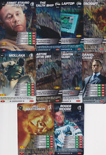2008 James Bond 007 Commander Spy Cards Complete Super Rare Set