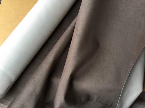 Velvet upholstery fabric