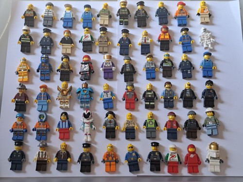 Large lego minifigures bundle - large,