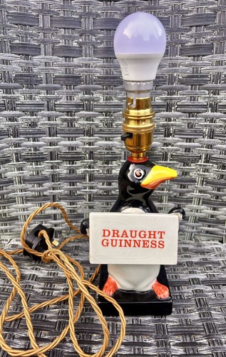 Guinness penguin lamp 1960 - lamp, 1960’s
