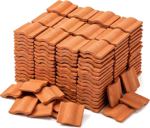 Miniature roof tiles set 200 - roof, set,