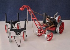 Mamod Steam 4 Fun Live Steam Tractor and Timber Wagon  with Crane - VGC