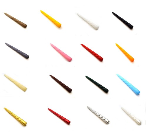 High quality spiral candles - high,