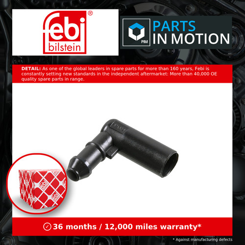 Connector washer fluid pipe - connector,, washer-fluid