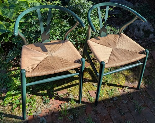 Wishbone chairs carl hansen - chairs,
