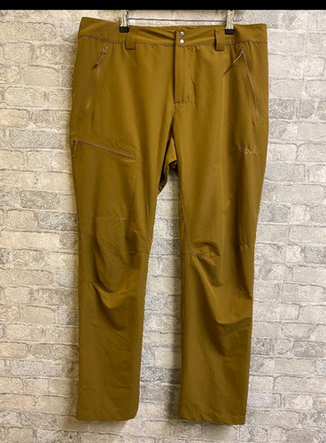 Rab men brown nylon mountain - nylon,