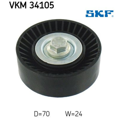 Deflection guide pulley - deflection/guide,