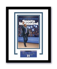 Duke Mike Krzyzewski Autographed Signed 11x14 Framed Photo Coach K ACOA