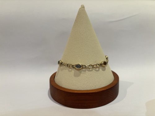 9ct yellow gold gemstone - yellow,