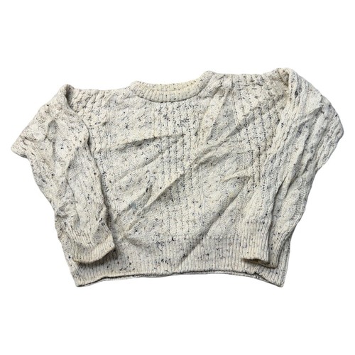 Gaeltarra wool aran knit - wool,