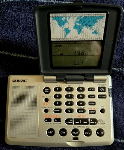 Sony icf sw07 - fm, ssb