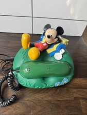Vintage Mickey Mouse Telephone 105MIC Untested  