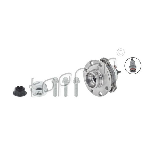 Front wheel hub for - hub, astra