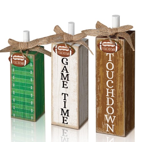 Pcs football table decor - 3,