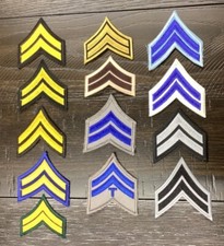 Corporal Chevron Rank Patch